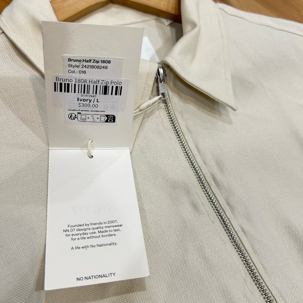 NN07 Mens Half Zip-Polo